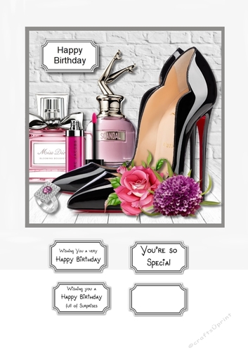 Shoes and perfume