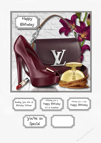 Burgundy accessories