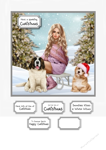 Love me, love my dogs Christmas