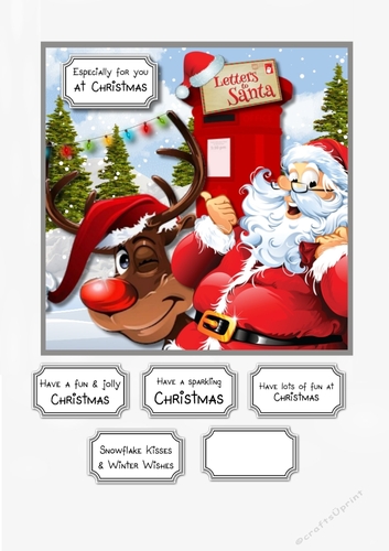 Santa and Rudolph
