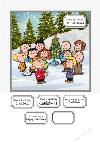 Charlie Brown and friends Christmas