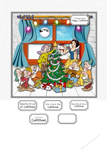 Snow White and the seven dwarfs Christmas