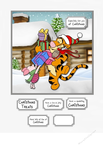 Tigger and Piglet Christmas