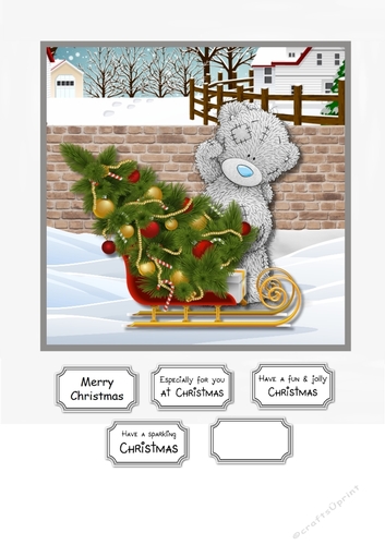 Tatty teddy Christmas