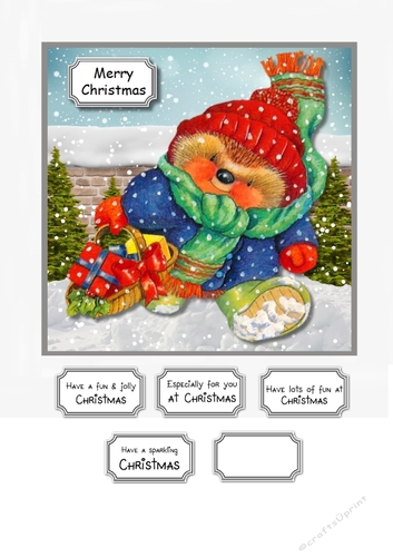 Christmas Hedgehog