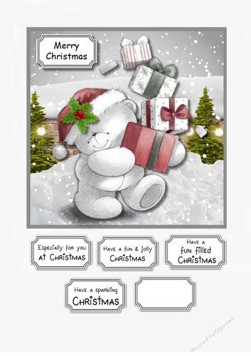 Forever friends vintage Christmas
