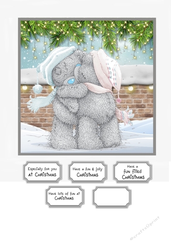 Tatty teddy the Christmas kiss