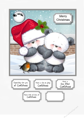 Christmas Pandas