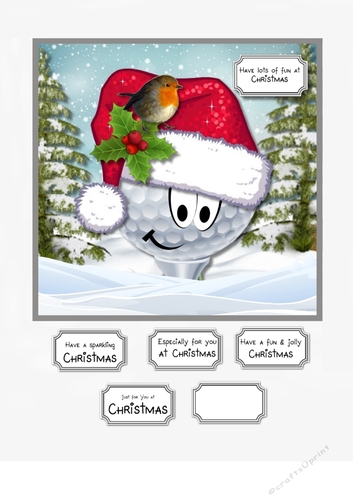 Golf Ball Christmas