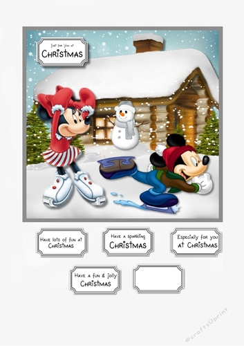 Mickey and Minnie Christmas