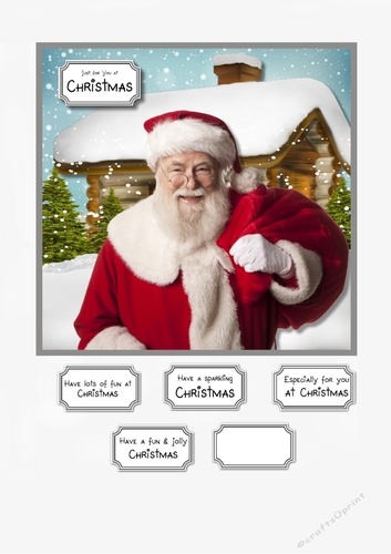 Vintage Santa