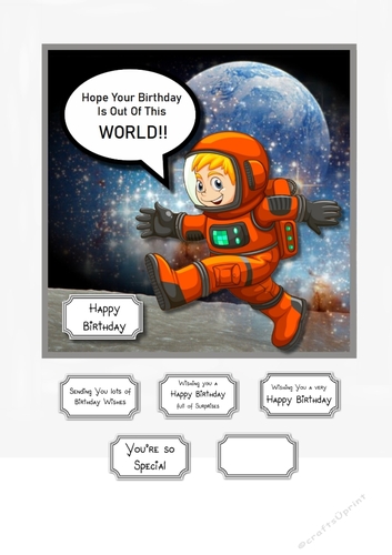 Hope Your Birthday Is Out Of This World