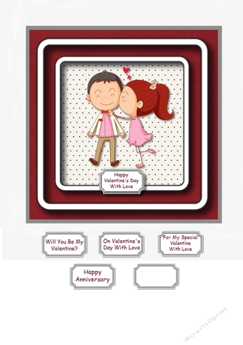 Cute Couple Valentine or Anniversary