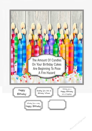 The Candles On Your Birthday Cake...