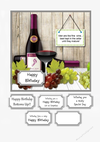 Men are like fine wine...