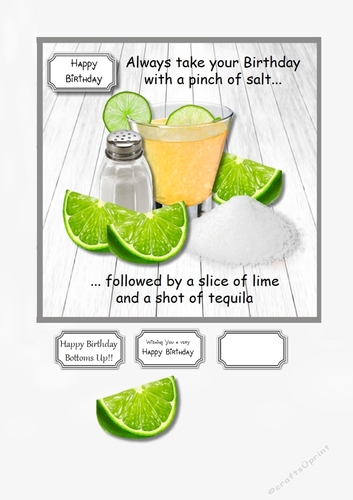 Always take your Birthday with a pinch of salt...