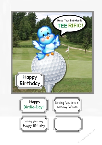 Hope your Birthday is TEE-RIFIC