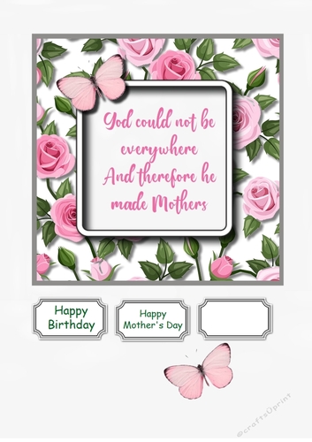 Mum Birthday or Mothers Day