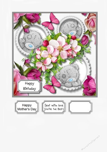Tatty teddy Birthday or Mothers Day