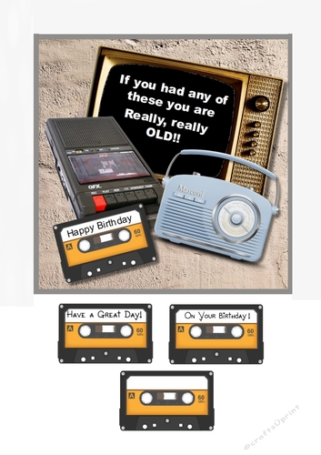 Retro Birthday Humorous