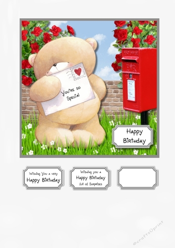 Forever Friends Special Delivery Birthday