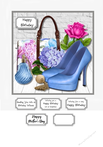 Bag, Shoes and flowers