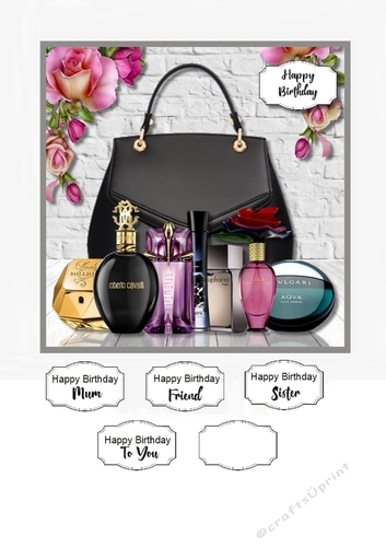 Bag and perfumes