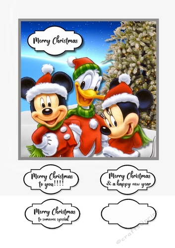 Mickey and friends Christmas