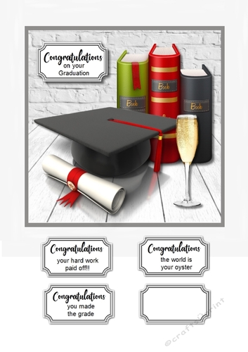 Graduation congratulations