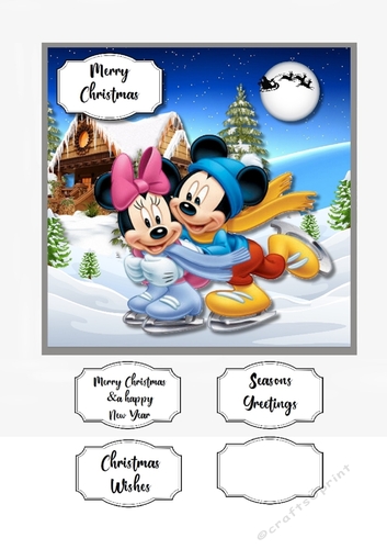 Mickey and Minnie Christmas