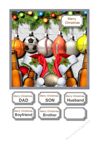 Christmas Sports Decs