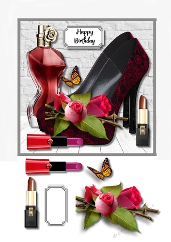 Burgundy shoes and accessories