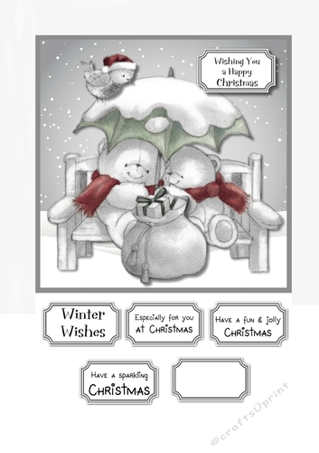 Forever friends vintage Christmas