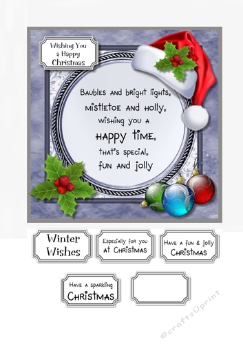 Baubles and bright lights Christmas