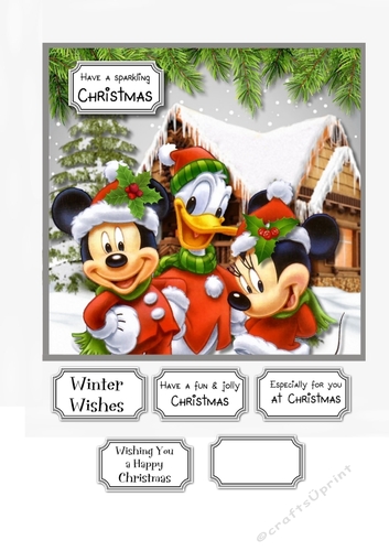 Mickey and friends Christmas