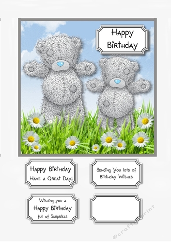 Tatty Teddy Birthday