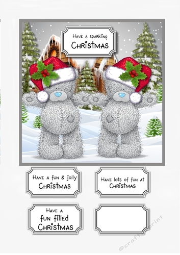 Tatty Teddy Christmas