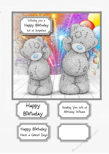 Tatty teddy birthday