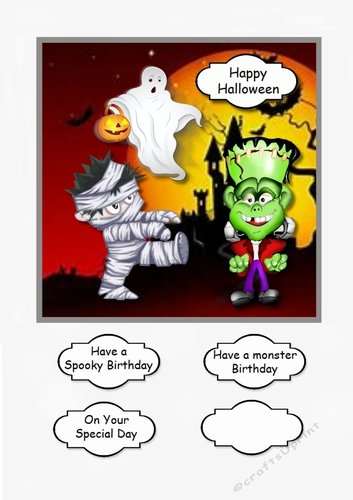 Halloween or Spooky Birthday