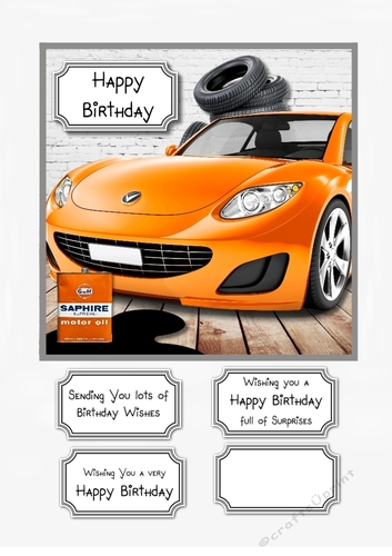 Car Birthday