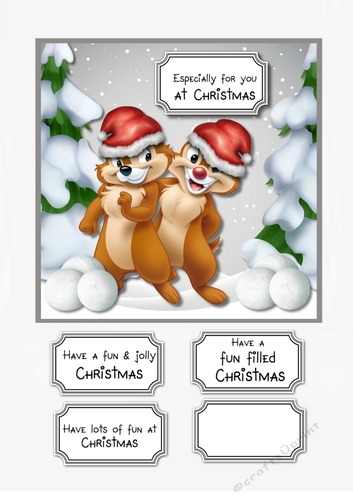 Chip and Dale Christmas
