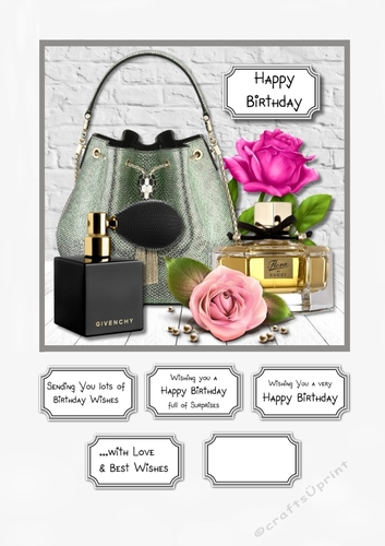 Bag and perfume