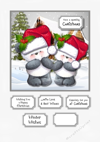Christmas Pandas