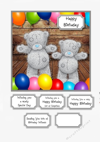 Tatty Teddy Birthday