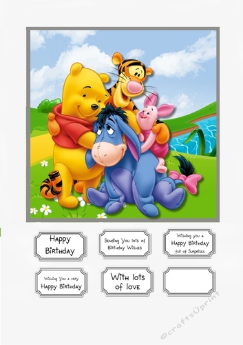 Winnie and Friends Birthday
