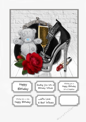 Tatty Teddy with Ladies Accessories