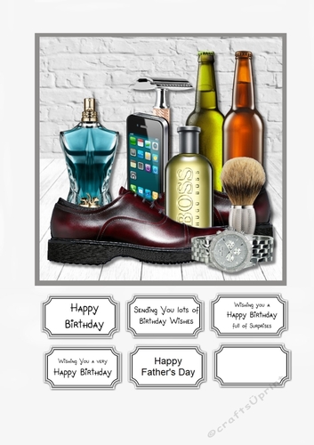 Male Birthday or Fathers Day