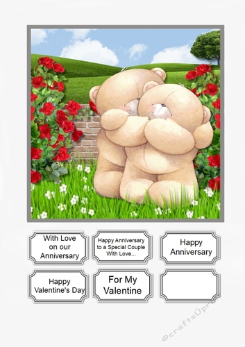 Forever Friends Anniversary or Valentines Day
