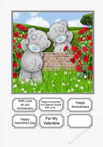 Tatty Teddy Anniversary or Valentine