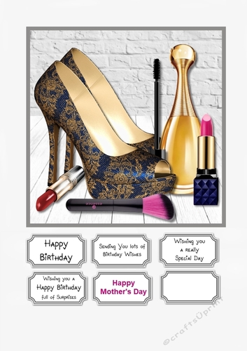 Ladies Shoes, perfume and cosmetics for Birthday or Mothers Day